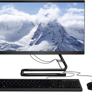 Lenovo IdeaCentre A340 21.5 Inch FHD Desktop PC - (Intel Core i3, 4 GB RAM, 1TB HDD, Windows 10 Home) - All-in-One Computer, Wired Mouse and Keyboard (Black)