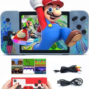 Retro Handheld Game Console,800 Classic FC Games Console with 3.5 Inch Color Screen,1200mAh Rechargeable Battery Mini Video Game Console Support TV Connection & 2 Players for Kids Adults Birthday Gift Brand: TDOO