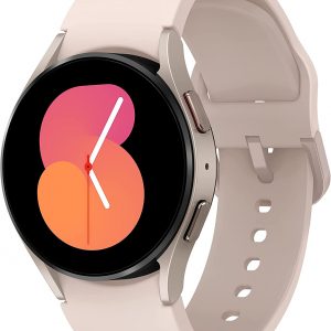 SAMSUNG Galaxy Watch5 Smart Watch, Health Monitoring, Fitness Tracker, Long Lasting Battery, Bluetooth, 40mm, Pink Gold, 40