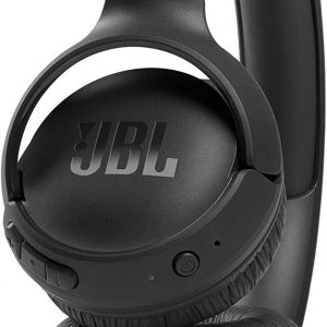 JBL Tune 510BT Wireless On Ear Headphones, Pure Bass Sound, 40H Battery, Speed Charge, Fast USB Type-C, Multi-Point Connection, Foldable Design, Voice Assistant - Black, JBLT510BTBLKEU - Image 2