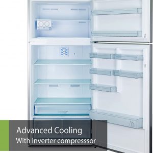Panasonic 750 Liters Top Mount Refrigerator, Silver Nrbc752Vs"Min 1 year manufacturer warranty" - Image 3