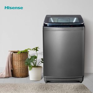 Hisense Top Loading Washing Machine, 18Kg Capacity, Wty1802T"Min 1 year manufacturer warranty" - Image 2