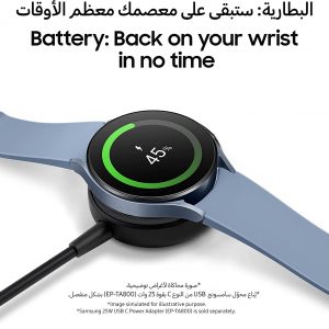 SAMSUNG Galaxy Watch5 Smart Watch, Health Monitoring, Fitness Tracker, Long Lasting Battery, Bluetooth, 40mm, Pink Gold, 40 - Image 2