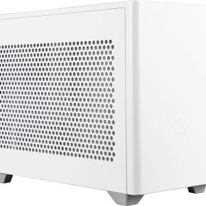 Cooler Master MasterBox NR200 Mini ITX Computer Case - Compact SGCC Steel Chassis, Multiple Cooling Options, Tool-Free 360 Degree Accessibility - White