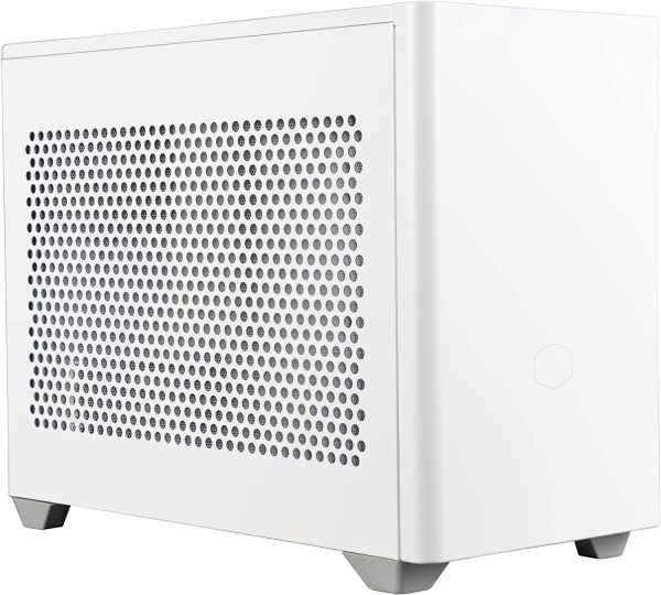 Cooler Master MasterBox NR200 Mini ITX Computer Case - Compact SGCC Steel Chassis, Multiple Cooling Options, Tool-Free 360 Degree Accessibility - White