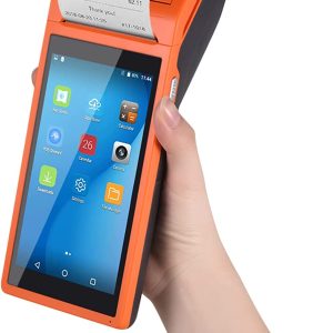 Eacam POS PDA Receipt Printer, All in One Handheld PDA Printer Smart POS Terminal Wireless Portable Printers Intelligent Payment Terminal Function...