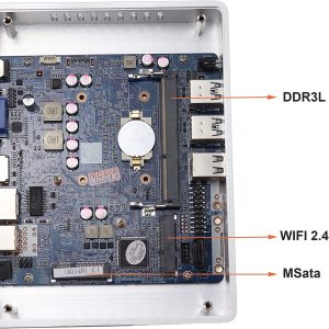 Fanless Mini PC Intel Core I3 5005U WIFI HDMI USB 3.0 Zero Noise Windows 10 Small Desktop Computer - Image 3