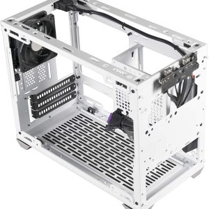 Cooler Master MasterBox NR200 Mini ITX Computer Case - Compact SGCC Steel Chassis, Multiple Cooling Options, Tool-Free 360 Degree Accessibility - White - Image 2